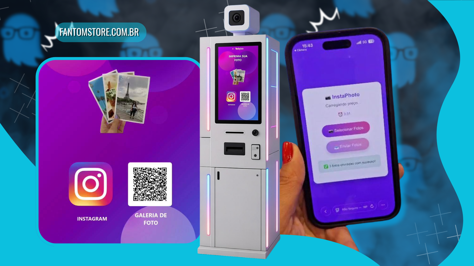 Sistema de Cabine de Fotos