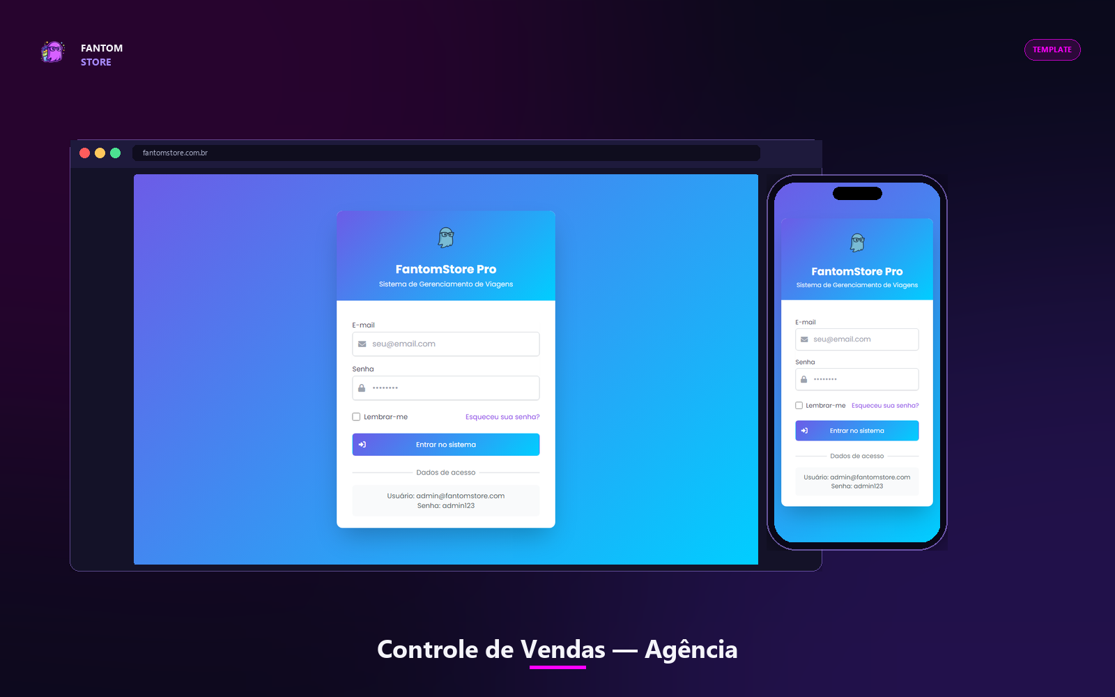 Controle de Vendas