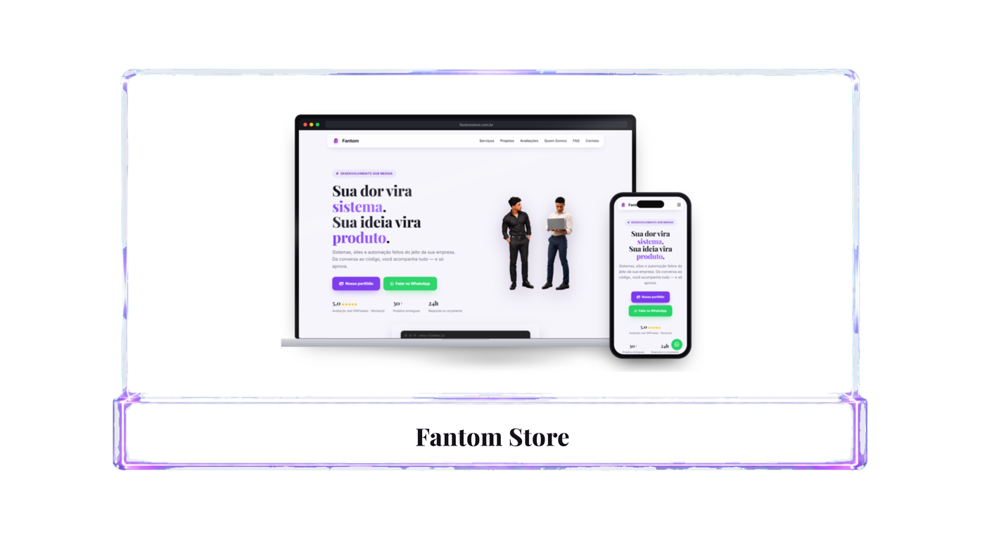 Projeto fantomstore