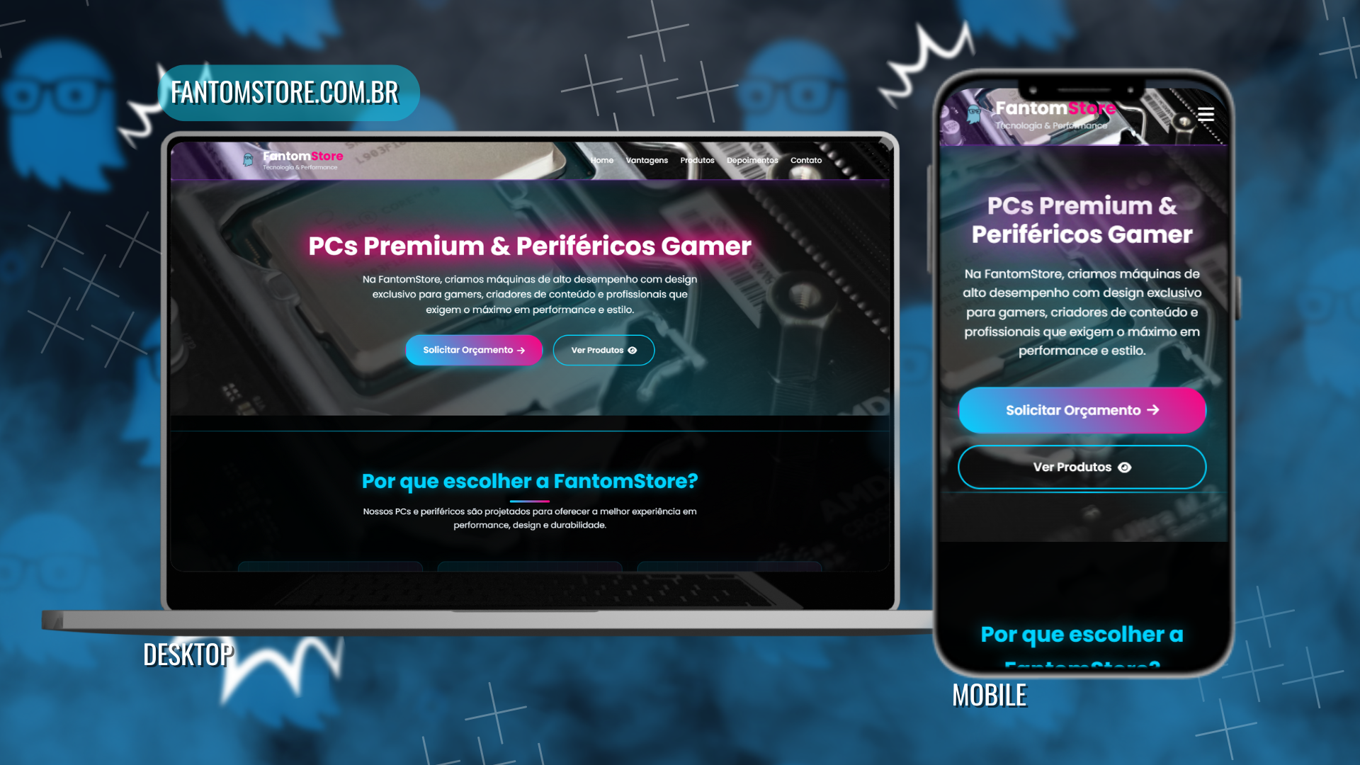 Landing Page Informática